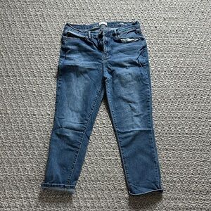 Nicole Miller Dark Blue Cropped Jeans SoHo